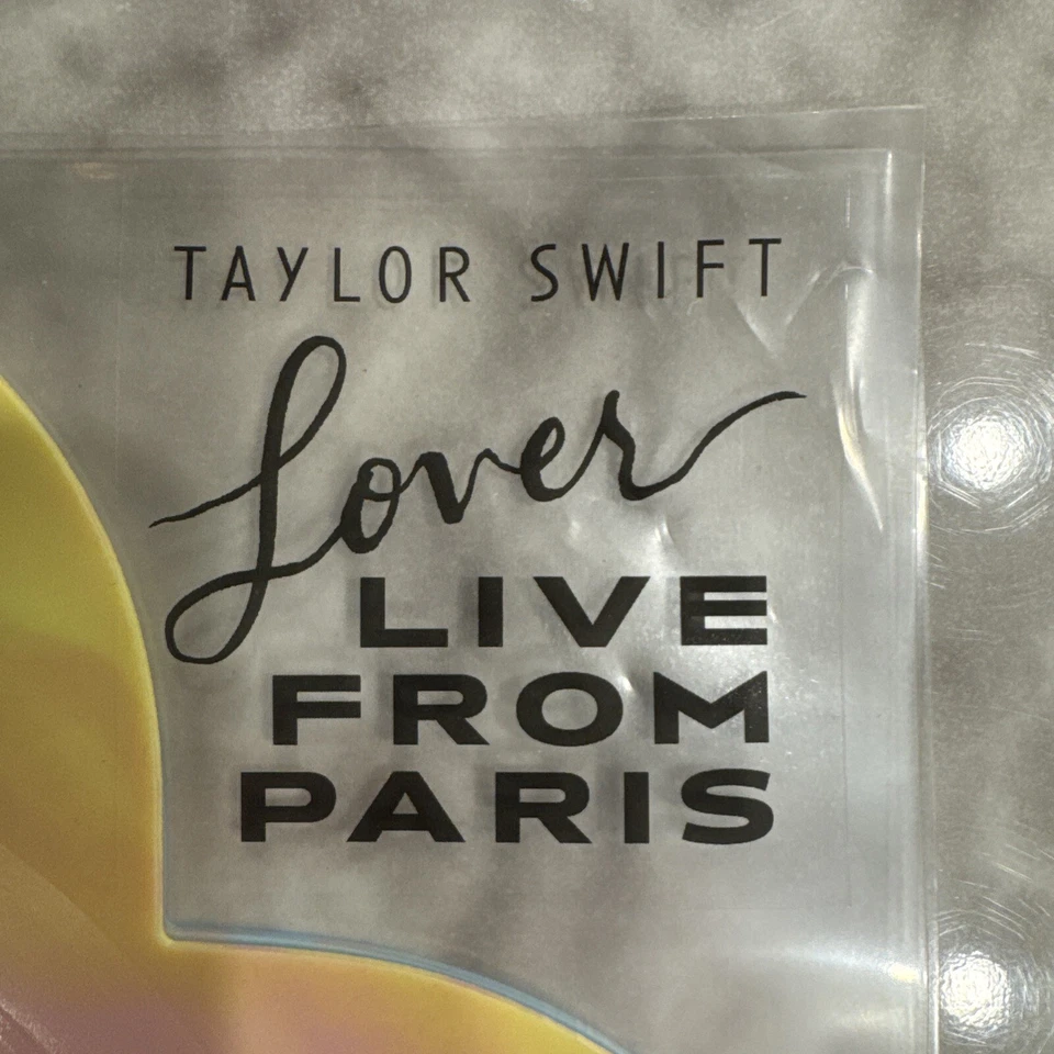Taylor Swift Lover (Live From Paris) Heart Shaped Vinyl - Brand New - IN HAND - Image 2 of 4