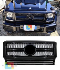 Calandra Mercedes W463 Klasse G 1990-2012 Grille Vorne Look AMG Total Black