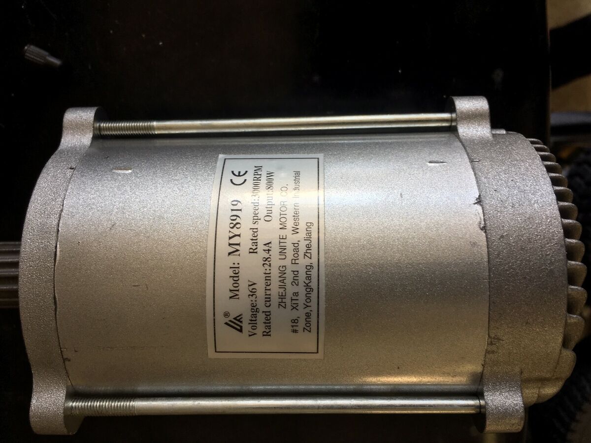 MY8922 36 Volt, 800 Watt, 3000 RPM, 28.5 Amp, permanent MY8922 36 Volt, 800 Watt, 3000 RPM, 28.5 Amp, permanent