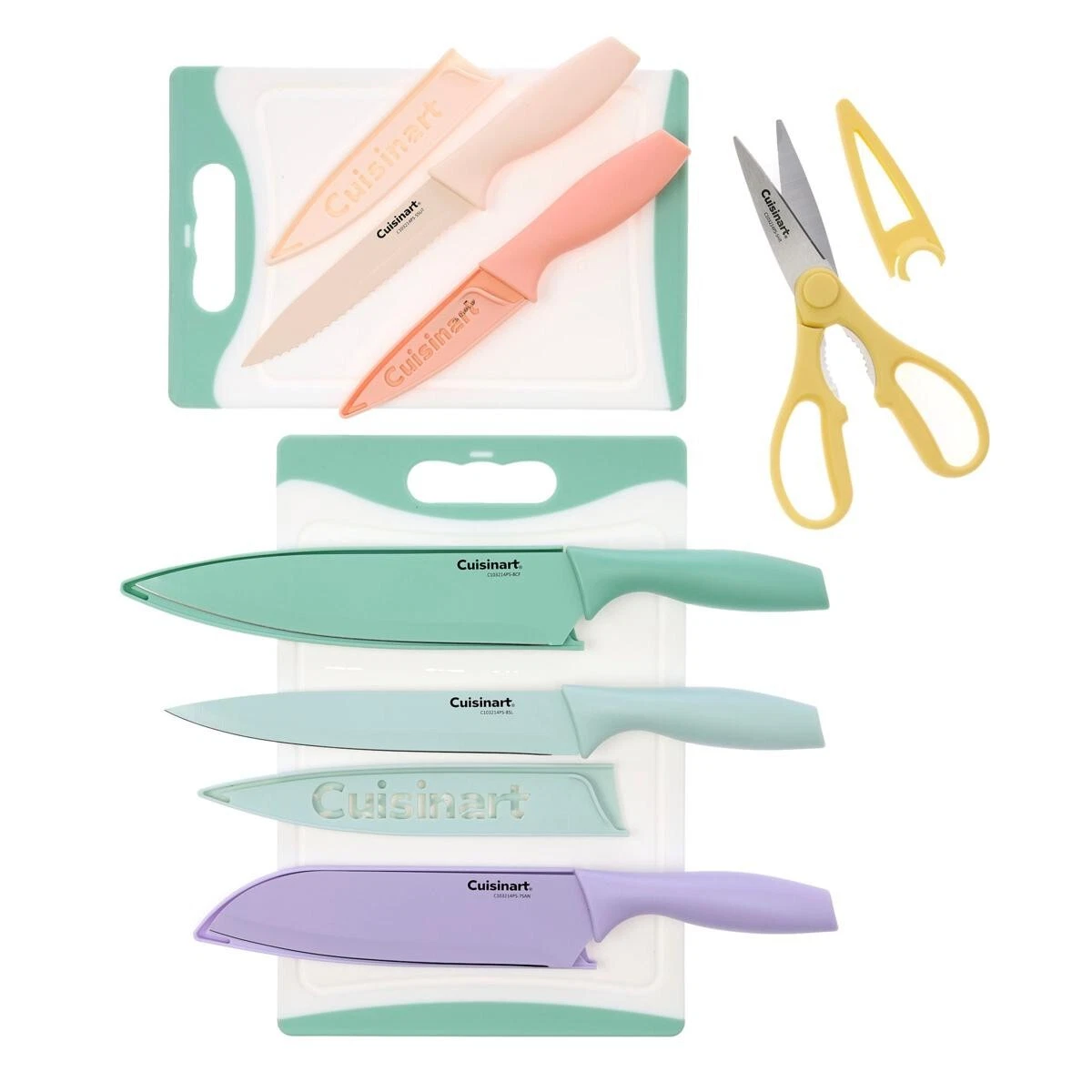 *Cuisinart 14-piece Multicolor Knife and Cutting Board Set - Pastel
Opens in a new window or tab