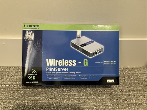 Cisco Linksys Wireless-G Print Server 