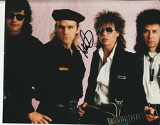 * MIKE PETERS * signed autographed 8x10 photo * THE ALARM * 2