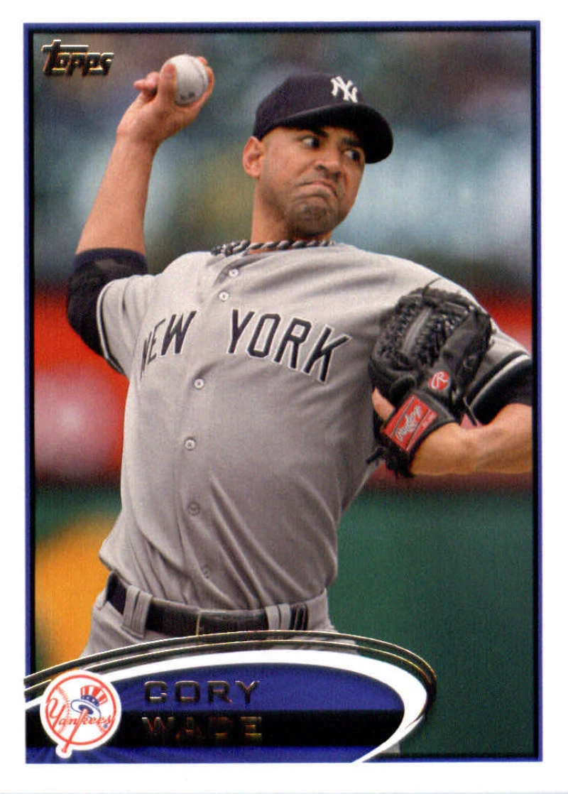 Cory Wade trading card
