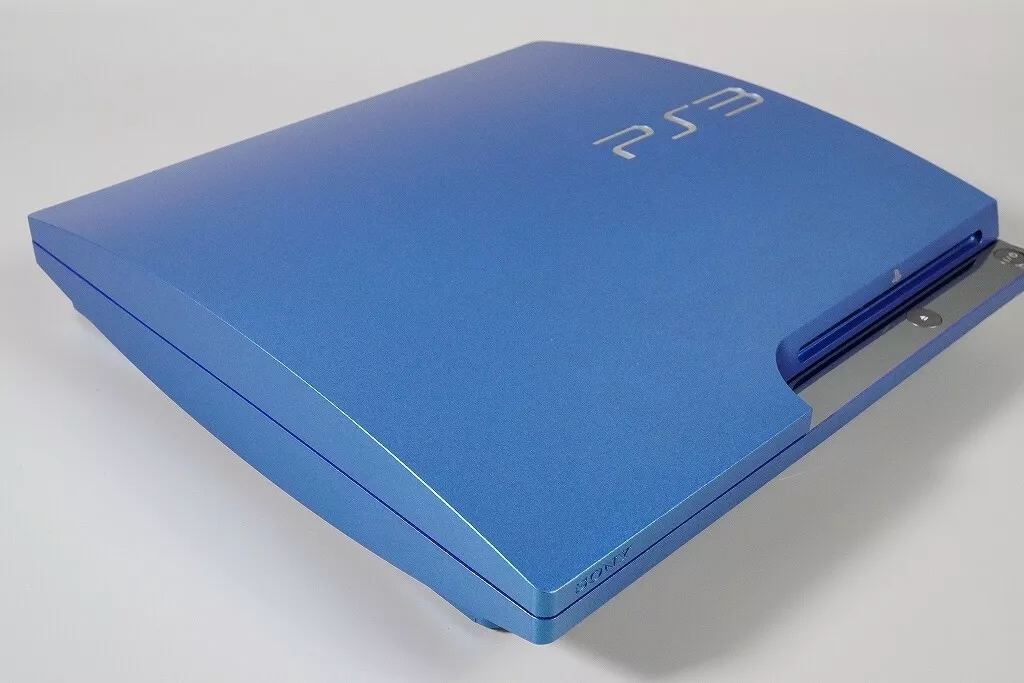 Sony Playstation 3 (PS3) Slim Splash Blue LIMITED EDITION – RetroPixl