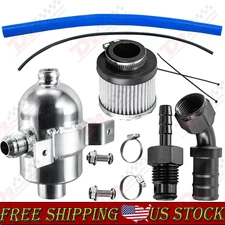 Aluminum Oil Catch Can Kit For 2016-2025 Polaris RZR Pro XP/XP 4/Turbo R/S/S 4