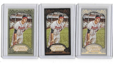 2012 Topps Gypsy Queen WARREN SPAHN MINI + Black + Green SP Braves HOF RARE
