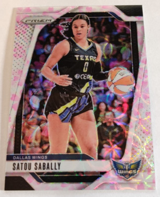2024 Prizm WNBA Satou Sabally #43 FOTL CHERRY BLOSSOM /20 RARE!