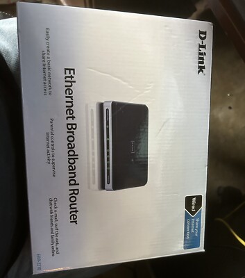D-Link EBR-2310 4-Port 10/100 Wired Router
