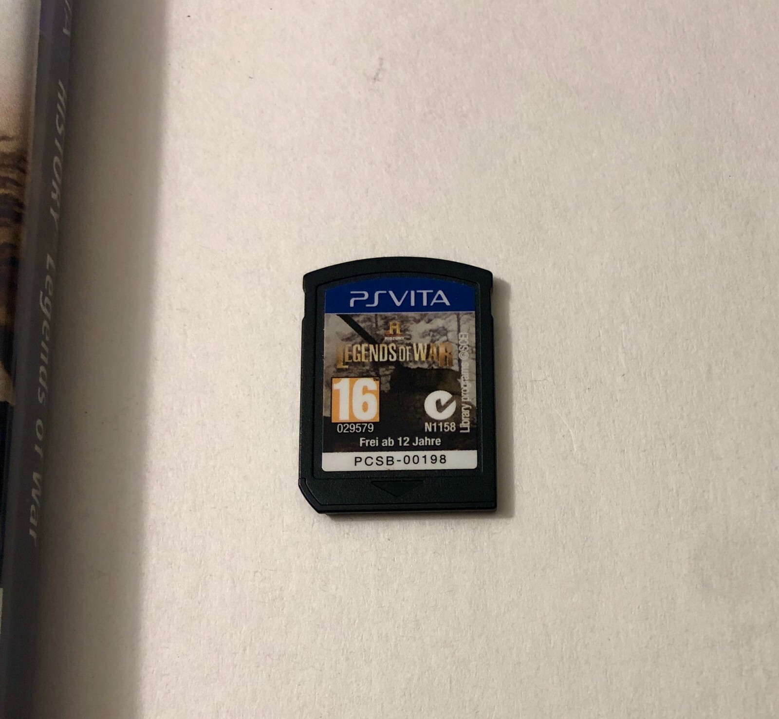 History Legends of War Sony PlayStation PS Vita TESTED Reprint Cover