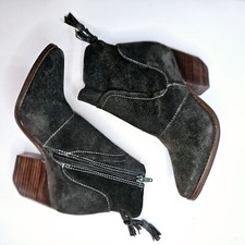 Matisse Laney Sz 6 Suede Leather Ankle Bootie...