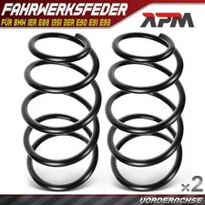 2x Federn Fahrwerksfeder Vorderachse L+R für BMW 1er E88 135i 3er E90 E91 E93