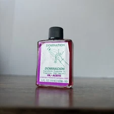 Indio Spiritual Products Domination Dominacion Oil 1/2 Fluid Ounce Vintage 1999