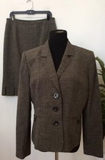 Evan-Picone Women s Grey 100 Polyester 2 Piece Skirt Suit Size 12 EUC, 129.