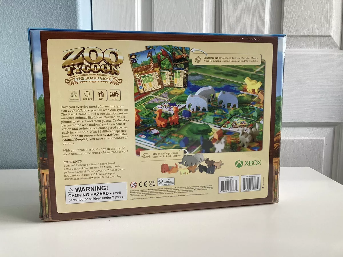 Zoo Tycoon Boardgame : r/ZooTycoon