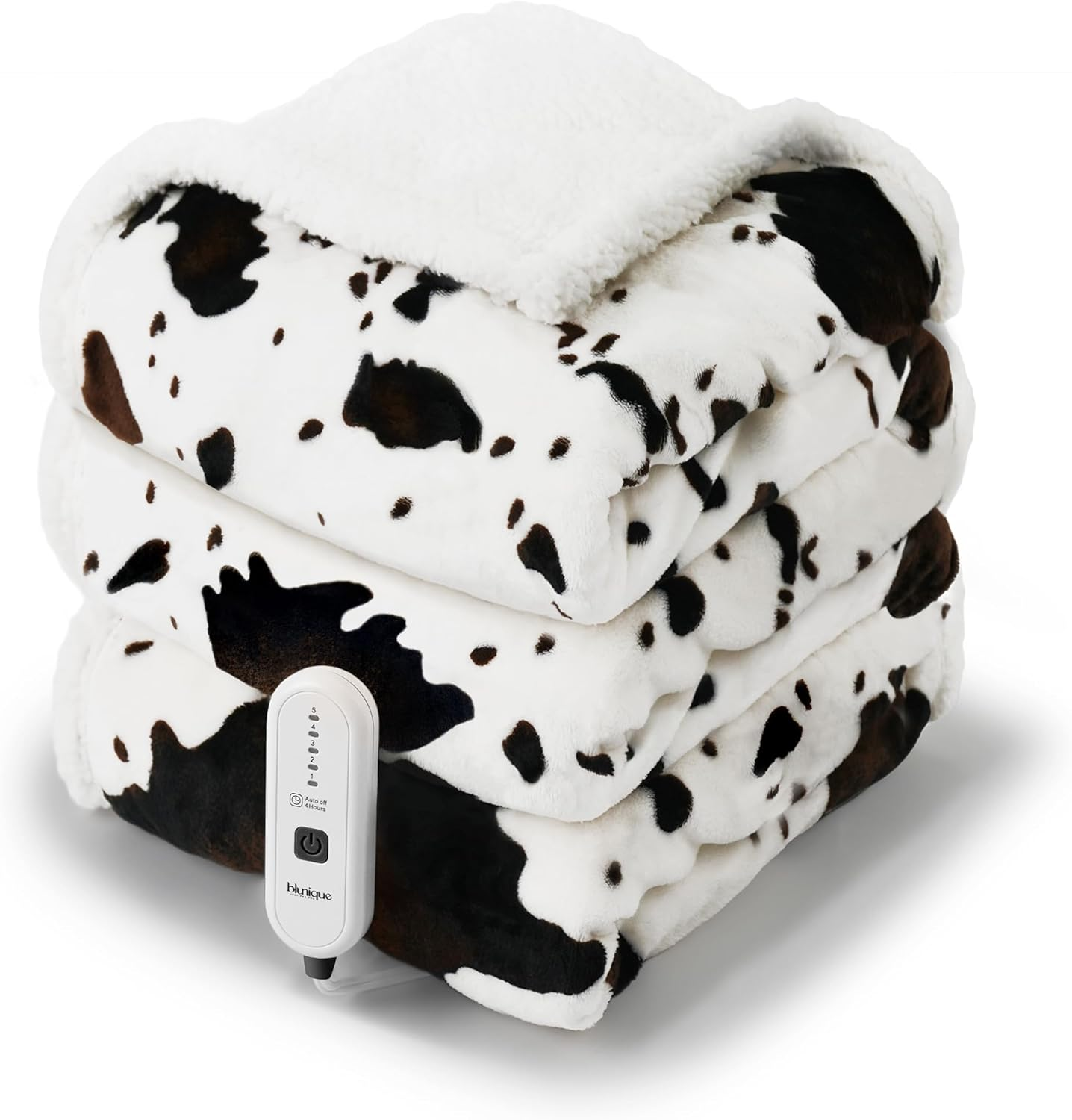 Heated Blanket Electric Blanket-Heating Blanket Twin with 5 Heat Levels & 10 Hou-image