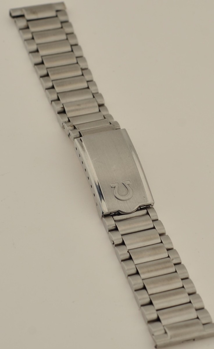Omega Men watch Bracelet ref 1171 Novolink lug 19mm 15 cm long | eBay