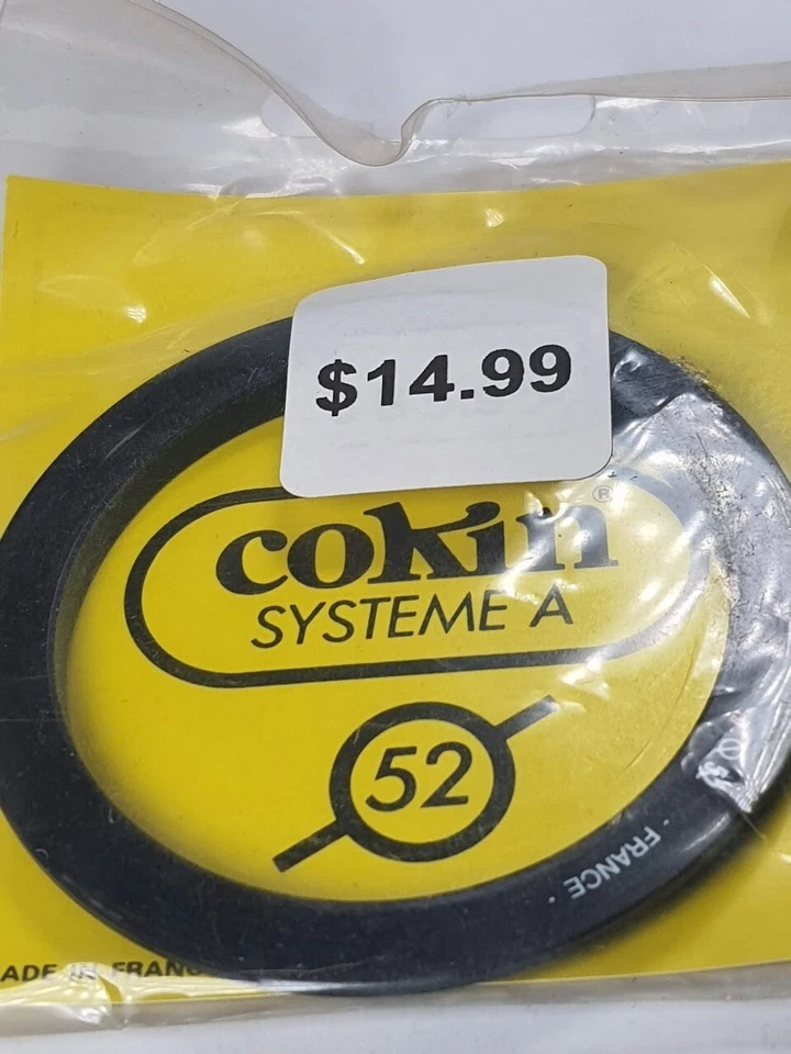 Genuine Cokin A Series 52mm Adapter Ring A258 Thread to A System 52 mm France - Image 3 of 4