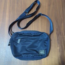 PORTER Yoshida Nylon Shoulder Bag 690-17849 logo zip color Navy fashion goods