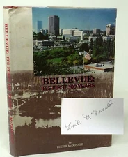 1984 Signed Bellevue Washington Early History Homesteaders Pioneers Medina First