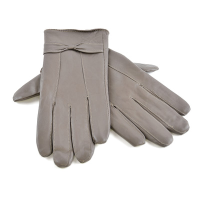Winter Gloves Women's Plus Size Leather Gloves Vintage