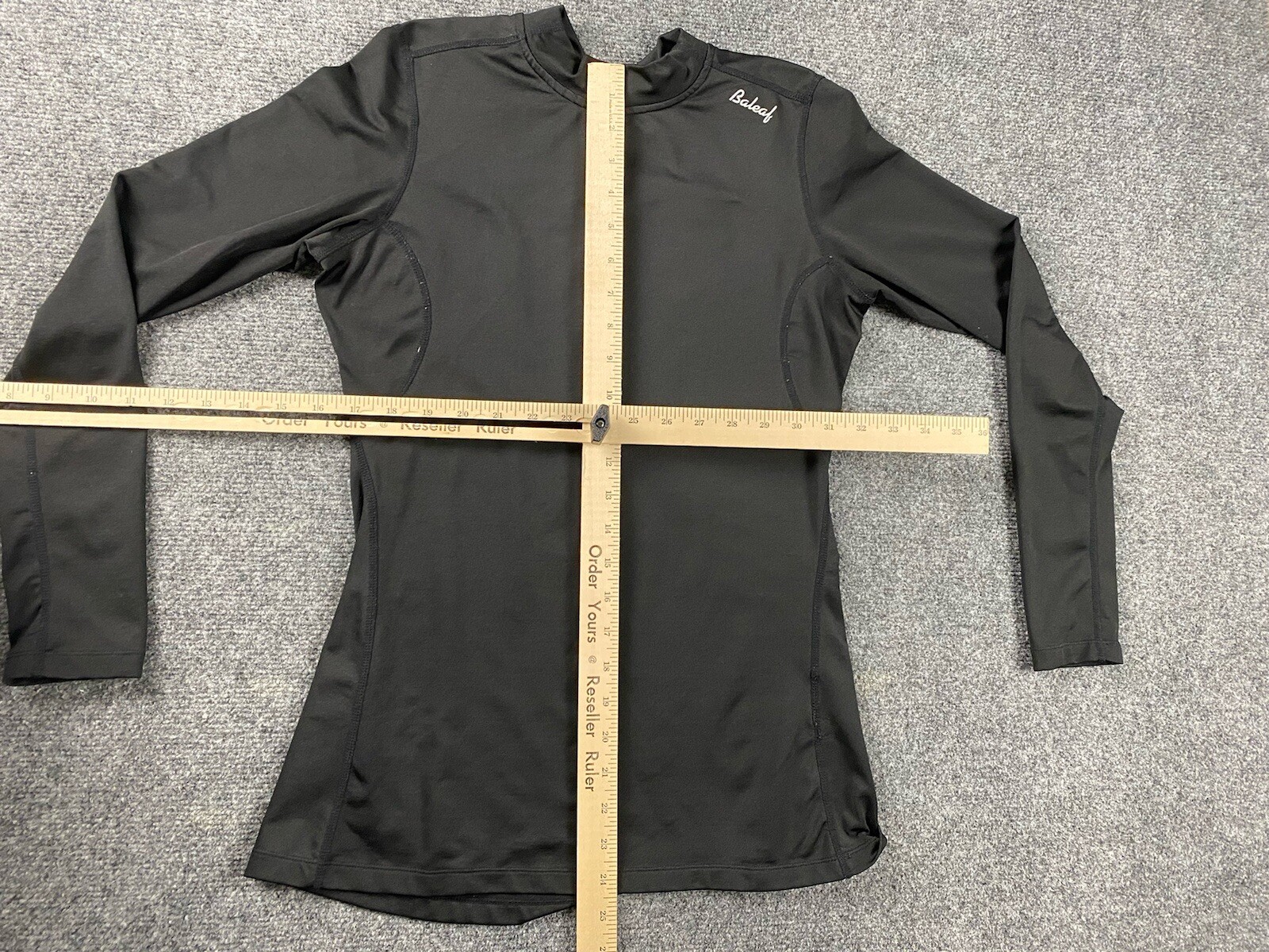 Baleaf Basic Compression Mock-Neck Pullover Shirt… - image 4