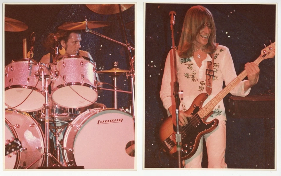 Juego de 5 fotos de concierto Journey 1978 Old Waldorf SF 8x10 San Francisco Steve Perry Foto 4 de 4