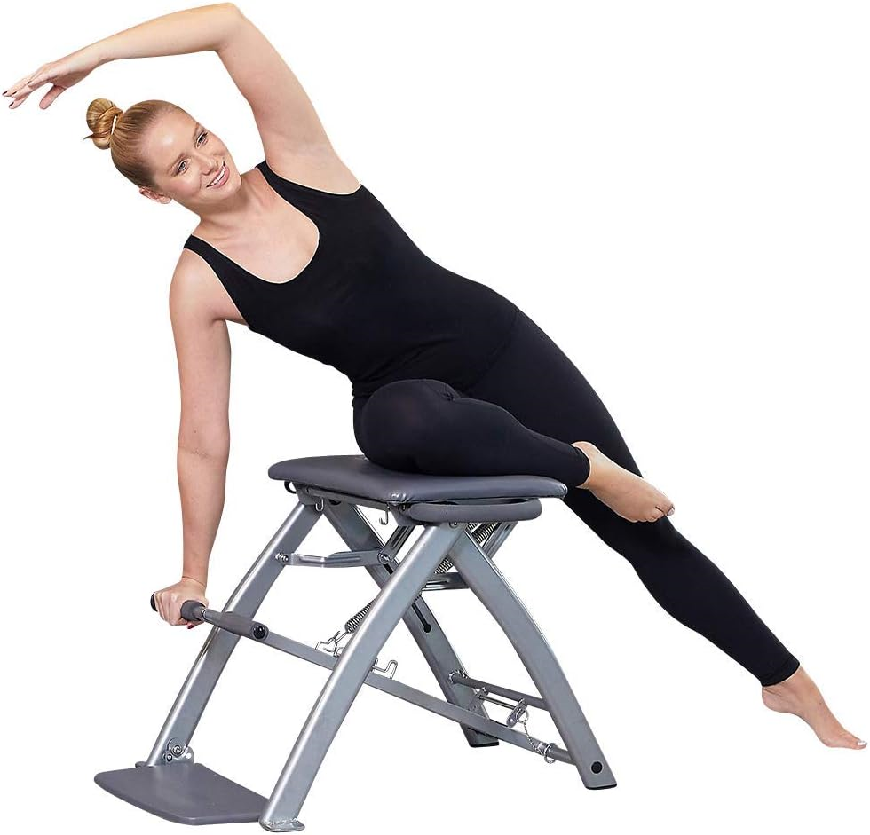 Life's A Beach Pilates PRO Chair with 4 DVDs eBay