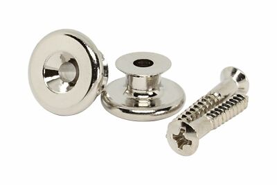 GOTOH EP-B3 Strap Button - Oversized - Set of 2 - Nickel