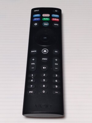 Vizio Remote Control (XRT140V3L) with Peacock/Netflix/Prime/Disney/Tubi Hotkeys