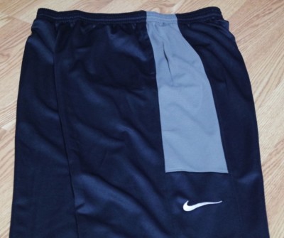 NIKE RIVALRY BASKETBALL MEN'S PANTS, SIZE SMALL, BLUE