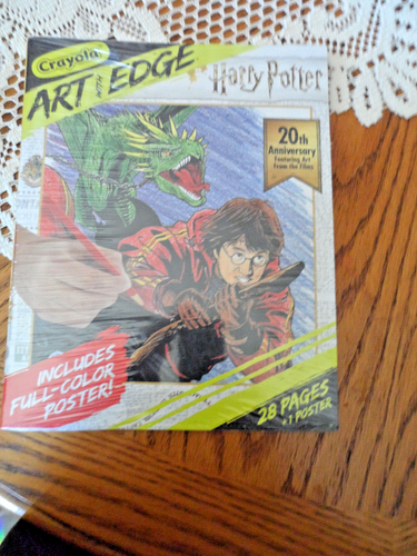 Crayola Art With Edge Harry Potter 20th Anniversary Coloring Book ...
