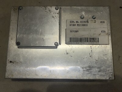 01228786 AXCJ Buick Riviera 3.8L ECM Electronic Engine Computer 1990 ...