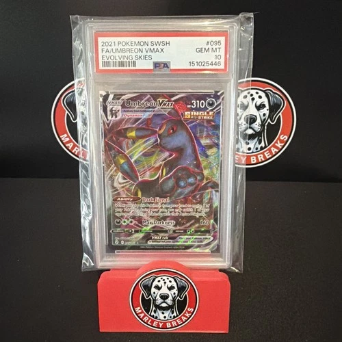 Umbreon VMAX 095/203 Swsh07: Evolving Skies Holo - PSA 10
