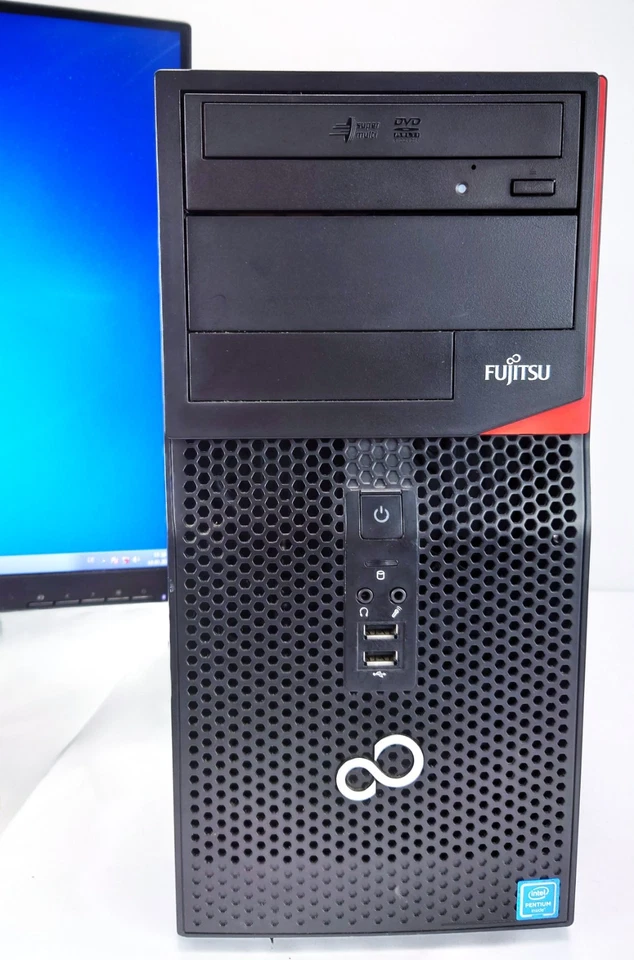 Fujitsu Esprimo Computer 3.30 GHz 128GB SSD DVD-RW 4GB Windows 7 Pro 32 Bit PC - Bild 4 von 4