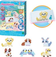 Aquabeads Pretty Pets Craft Kit 500 Beads 21 Colours Animal Set Kids 4+ 35067