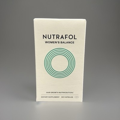Nutrafol Women's Balance Hair Growth Nutraceutical 120 Caps Exp 03/27