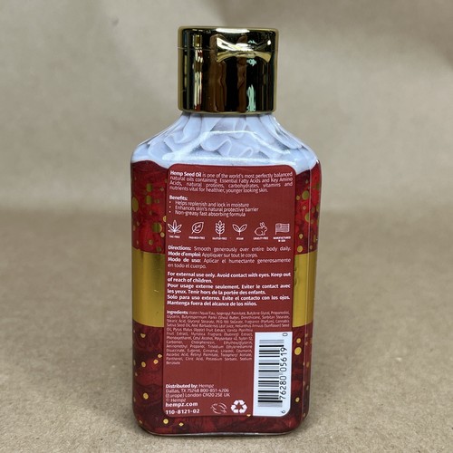 Hempz Fall Favorites Pumpkin Spice or Apple Cider Herbal Body Moisturizer 2.25oz - Picture 3 of 3