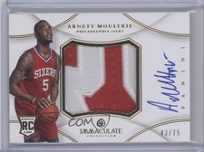 2012 Panini Immaculate Premium Signatures 43/75 Arnett Moultrie Patch Auto 0f8