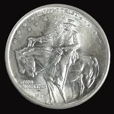 1925 Stone Mountain Silver Commemorative Half Dollar - GEM BU