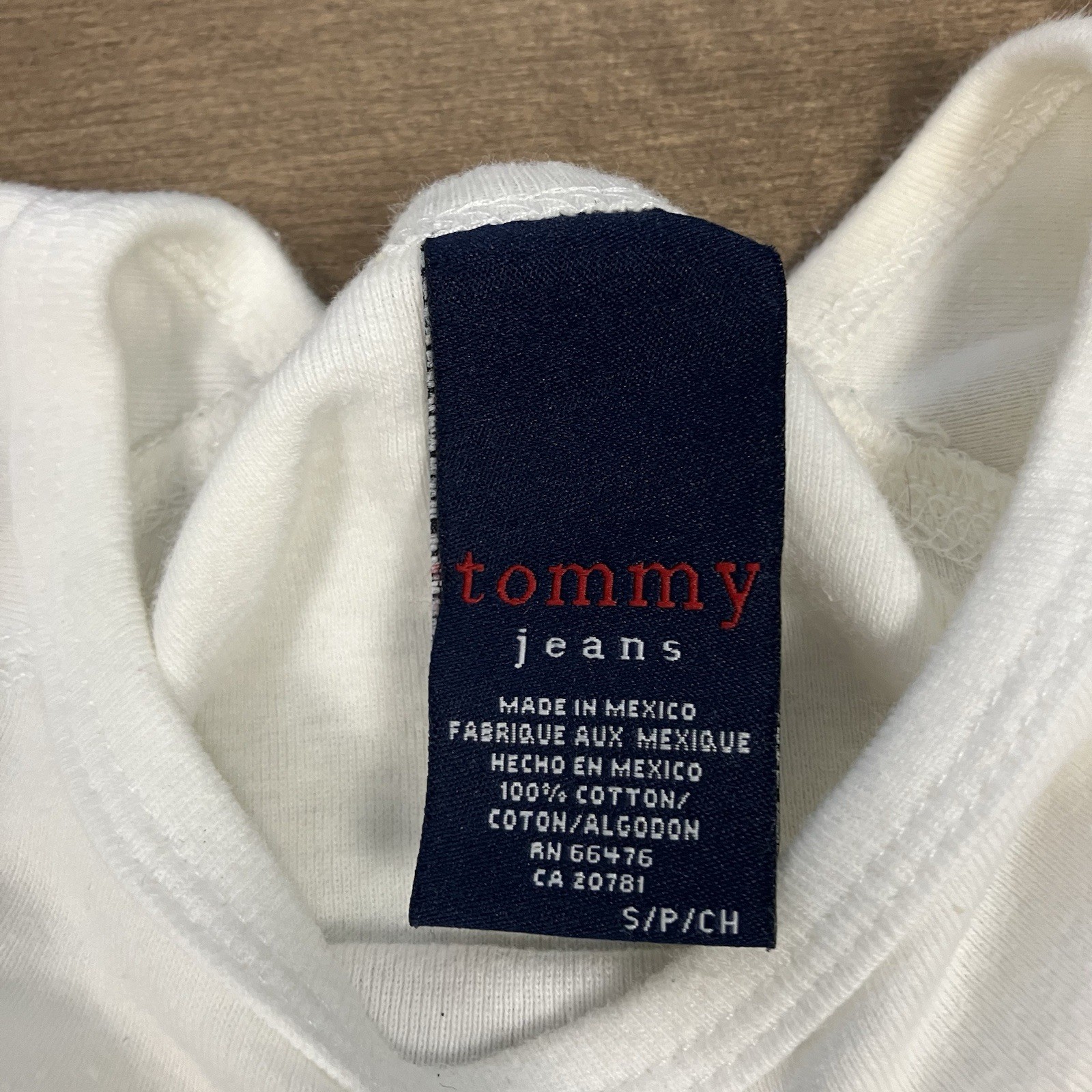 Vintage Tommy Hilfiger Jeans Kids Girls Size Small T Shirt White Tommy Girl image 5