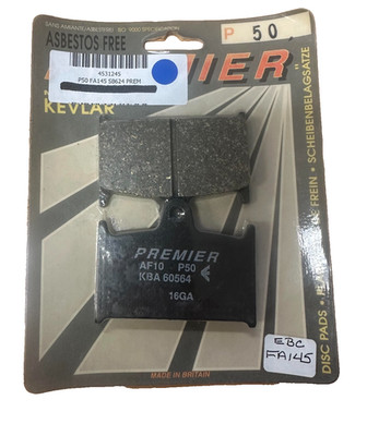 New EBS Premier P50 Performance Brake Pads (FA145 SB624) 4531245 Free Shipping
