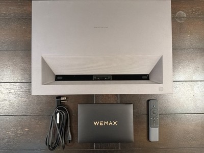 WEMAX Nova 4K UST Laser Projector ALPD Android TV Open Box Tested L176FGN