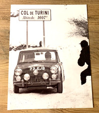 AUSTIN MINI COOPER S PADDY HOPKIRK - FRAMEABLE CLASSIC CAR POSTER IMAGE