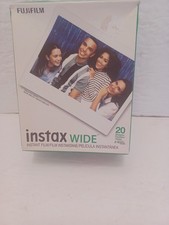 Fujifilm Instax Wide Film 20 Sheet Pack NEW SEALED SEE PHOTOS