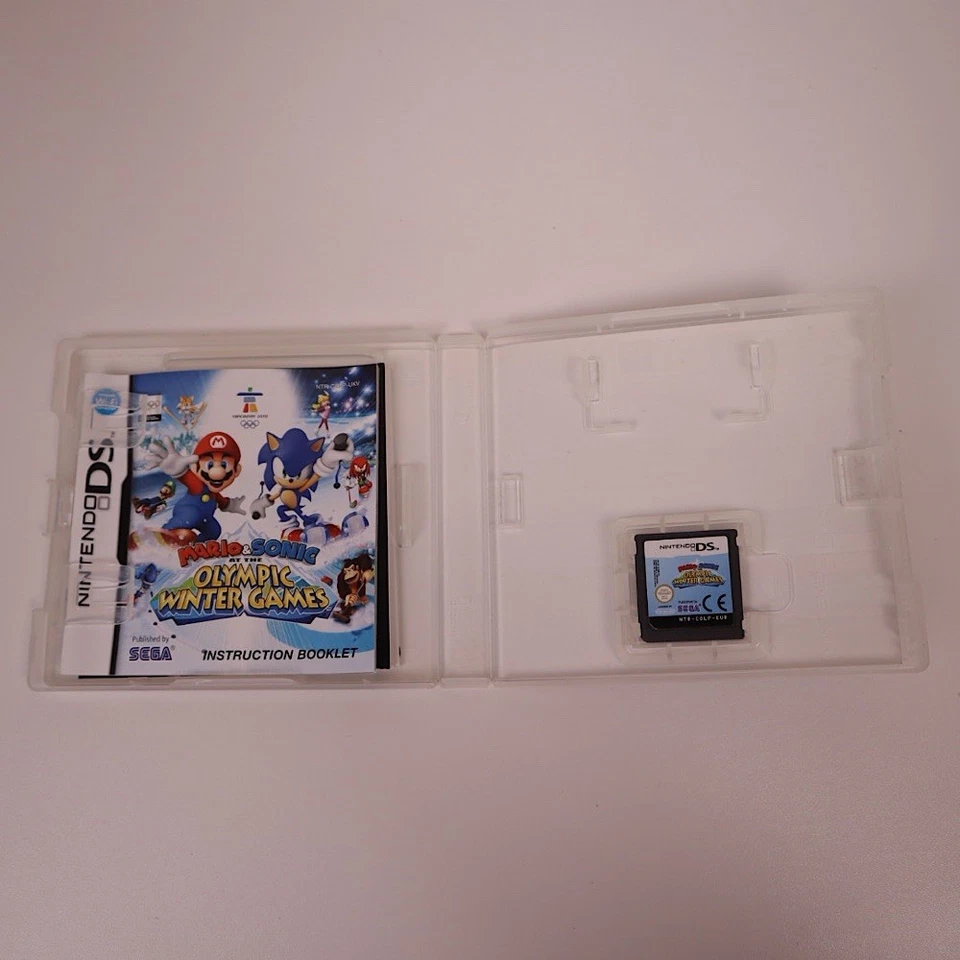 Mario & Sonic Olympic Winter Games Nintendo DS 3DS Complete Manual VGC - Image 3 of 3