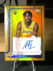 Adou Thiero 2025-26 Topps Chrome True Gold Refractor Auto /50 (RC)