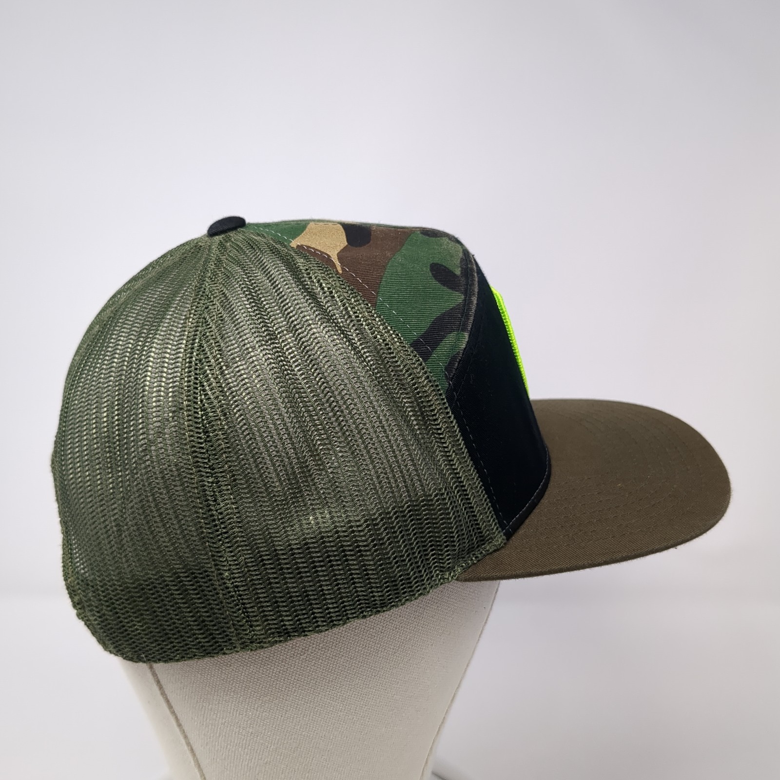 EHS Patch Snapback Mesh Back Trucker Hat Multi On… - image 5