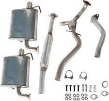 Stainless Y-pipe Muffler Kit Compatible With Subaru Forester Impreza 09-13 2.5l Stainless Y-pipe Muffler Kit Compatible With Subaru Forester Impreza 09-13 2.5l
