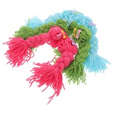 3 Pcs Dog Wig Costume Cat Braid Cosplay Decoration for Christmas