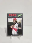 2026 Topps Heritage #70 Elly De La Cruz, Light Grey Border - Reds